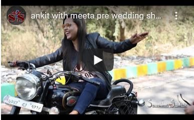 ankit with meeta pre wedding shoot